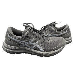 Asics Womens Gel Contend 7 1012A911 Black Running‎ Shoes Sneakers Size 8.5